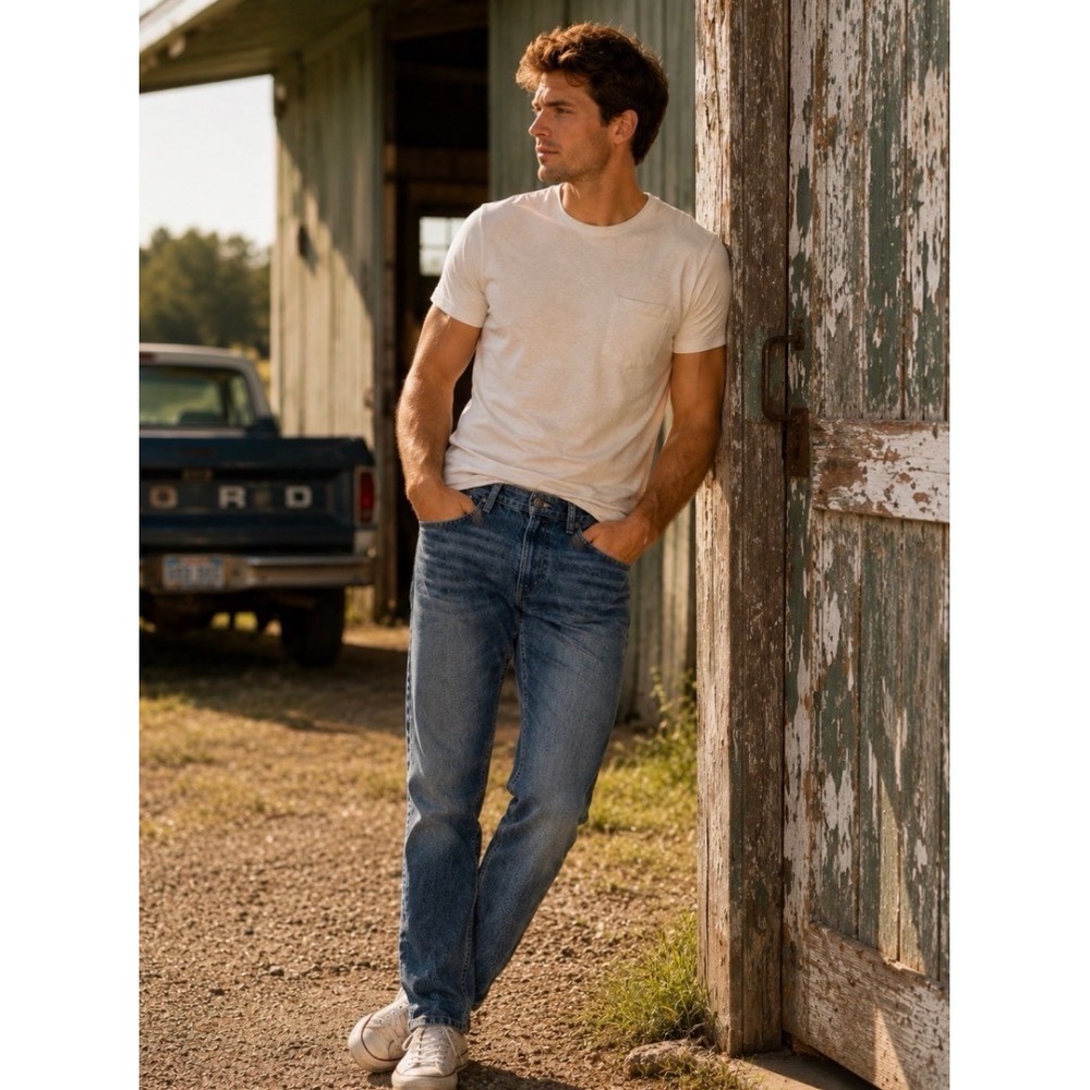 Levi Strauss Gold Label Signature Relaxed Fit Jeans Men's 36x30 Medium Wash
